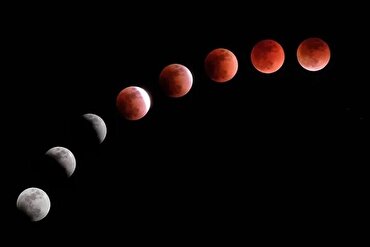L'eclissi lunare della 