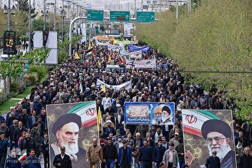 Marcha do Dia Mundial de Quds no Irã islâmico