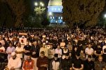 Палестинские верующие прервали речь муфтия Кудса во время проповеди
