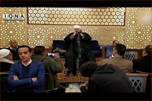 فلم |  «صدیق المنشاوی» کی تلاوت عبدالباسط کے بیٹے کی مجلس میں